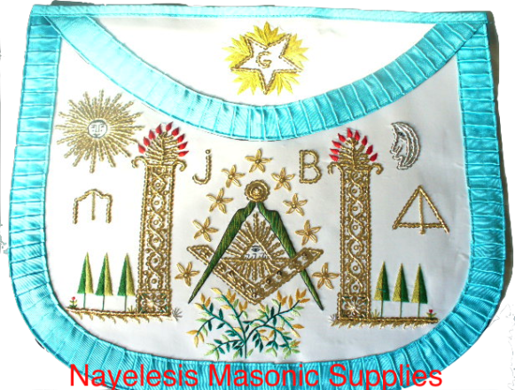 French  Rite ASSR Masonic Apron