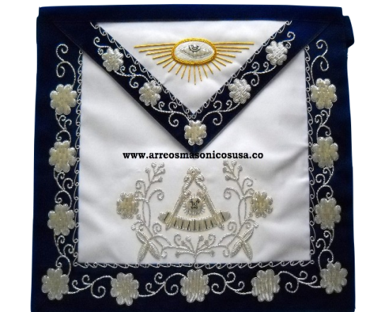 Past Master Apron Silver Style #0542