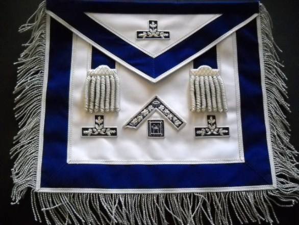 Past Master Apron Silver Style #0542