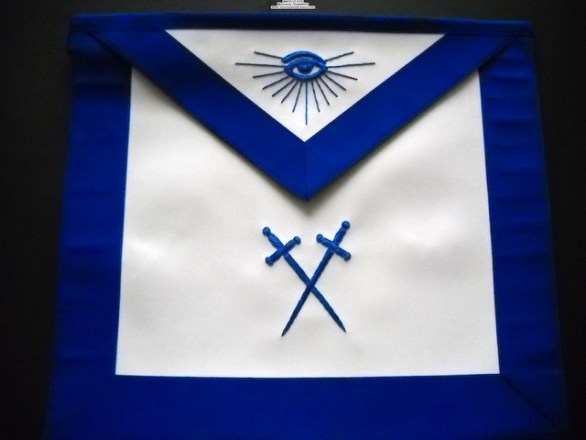 MA- Blue Lodge Sentinel Masonic Apron
