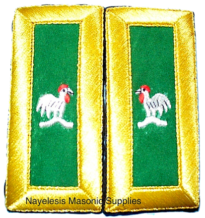 Capt General  Mylar Shoulder Boards