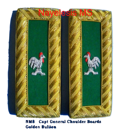 Capt General Shoulder Boards