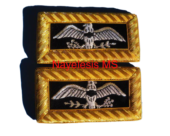 Golden Bullion Officer Shoulder Boards 01
