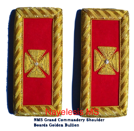 Grand Commandery Shoulder Boards