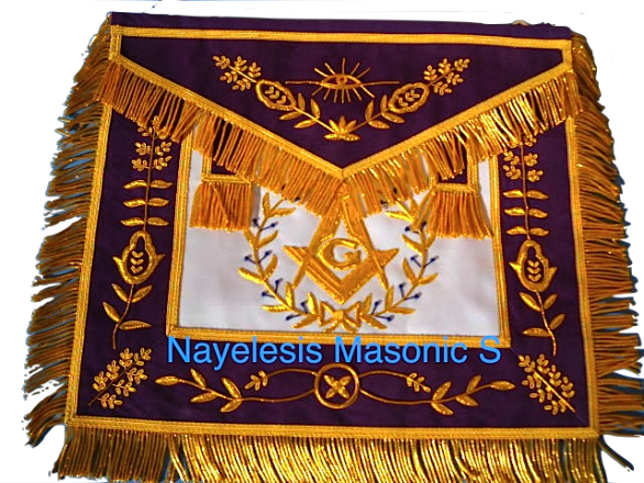 Master Mason The Lux 03 Purple Masonic Regalia
