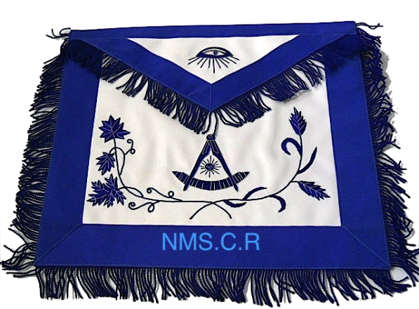 Past Master Apron Blue 01