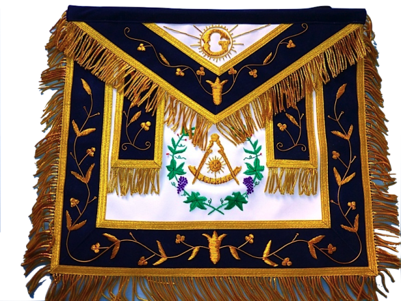 Past Master Regalia Golden Apron