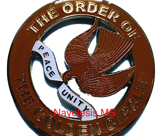 The Order Of The Golden Circle Alloy Zinc Cut Out Auto Emblem