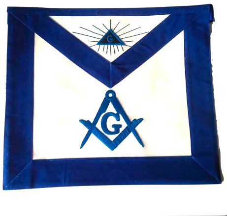 MA-G Master Mason apron Blue Lodge Splendor G