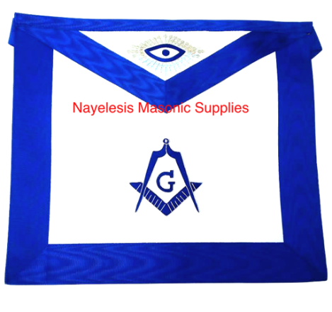 MA- Freemason Blue Lodge Royal Blue Grosgrain Ribbon Borders