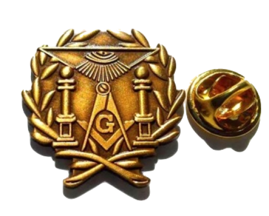 Masonic Eye of providence Master Mason Lapel Pin